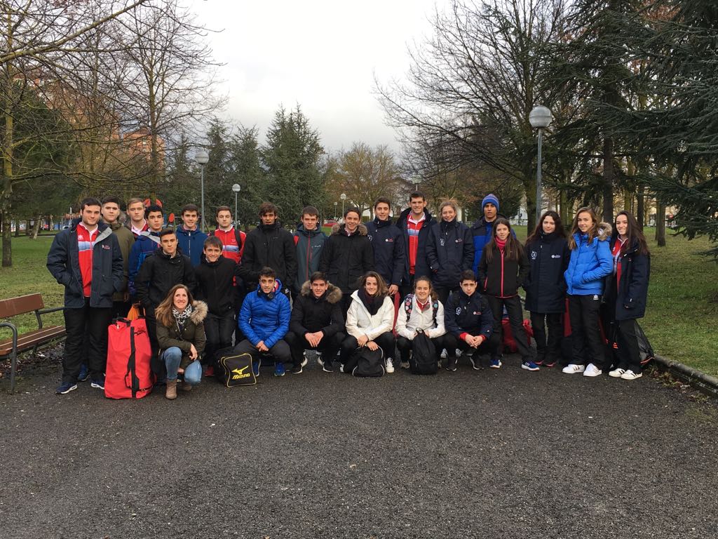 15 medallas para los Navarros en el Fase Sector Norte del Cpto. Esp. Junior_Vitoria 10-02-18